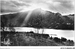 ACPP2-73-0117 - LAC DU BOURGET - Derniers Rayons Ayant L'orage Sur La Dent Du Chat - Le Bourget Du Lac