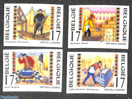 Belgium 1997 Handicrafts 4v, Imperforated, Mint NH, Art - Handicrafts - Unused Stamps
