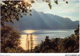 ACPP1-73-0085 - LAC DU BOURGET - A L'heure Crepusculaire Et Dent Du Chat - Le Bourget Du Lac