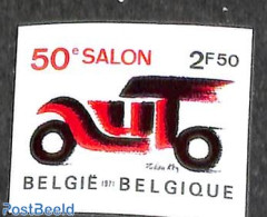 Belgium 1971 Automobile Saloon 1v, Imperforated, Mint NH, Transport - Automobiles - Neufs