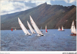 ACPP1-73-0050 - Regates A Voiles Sur LE LAC BOURGET Et La Dent Du Chat - Le Bourget Du Lac