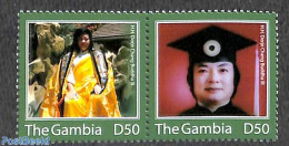 Gambia 2019 H.H. Dorje Chang Buddha III 2v [:], Mint NH - Gambie (...-1964)
