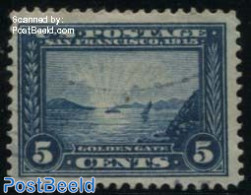 United States Of America 1912 5c, Perf. 12, Stamp Out Of Set, Mint NH - Ungebraucht