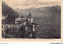 ACPP11-73-0970 - SAINT-PIERRE-D'ALBIGNY - Chateau De Miolans - Vue Prise De La Tour Saint-pierre - Saint Pierre D'Albigny