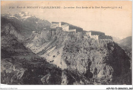 ACPP10-73-0875 - Route De MODANE A LANSLEBOURG - Les Anciens Forts Sardes Et La Dent Parrachée - Modane