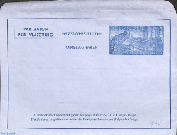 Belgium 1948 Aerogramme 3.15 (French-Dutch), Unused Postal Stationary, Various - Industry - Covers & Documents