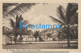 227593 PORTUGAL S. VICENTE CABO VERDE LARGO DO TARAFAL POSTAL POSTCARD - Otros & Sin Clasificación