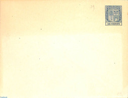 Mauritius 1925 Envelope 15c, Unused Postal Stationary, History - Transport - Coat Of Arms - Ships And Boats - Boten