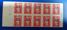 SPM - Année 1993 - N° 590 En Carnet De 10 Valeurs - Marianne Du Bicentenaire - Neuf - Postzegelboekjes