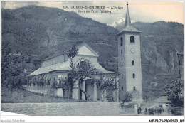 ACPP3-73-0259 - BOURG-SAINT-MAURICE - L'eglise - Fort Du Truc - Bourg Saint Maurice