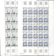 Andorra, French Post 1988 Europa 2 M/s (= 25 Sets), Mint NH, History - Science - Europa (cept) - Telecommunication - Ongebruikt