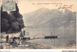 ACPP3-73-0212 - LE LAC-DU-BOURGET Et La Dent Du Chat LAVANDIERES - Le Bourget Du Lac