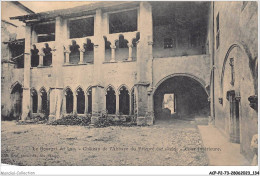 ACPP2-73-0159 - LE-BOURGET-DU-LAC - Le Chateau De L'abbaye Du Prieure - Cour Interieure - Le Bourget Du Lac