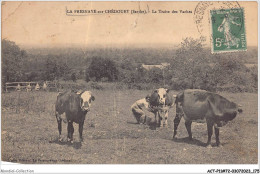 ACTP11-72-1101 - LA FRESNAYE-SUR-CHEDOUET - La Traite Des Vaches ETAT - La Fresnaye Sur Chédouet