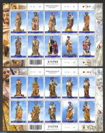 Malta 2020 Religious Statues 20v (2 M/s), Mint NH, Religion - Religion - Malta