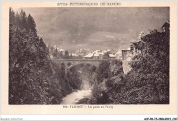 ACPP8-73-0676 - FLUMET - Le Pont Et L'arly - Albertville