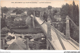 ACTP7-72-0620 - BEAUMONT-SUR-SARTHE - Le Pont Suspendu - Beaumont Sur Sarthe