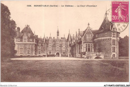 ACTP6-72-0529 - BONNETABLE - Le Château - La Cour D'honneur - Bonnetable