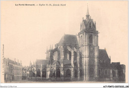 ACTP5-72-0486 - LA FERTE-BERNARD - église Notre Dame - Façade Nord - La Ferte Bernard