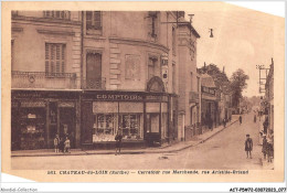 ACTP5-72-0425 - CHATEAU-DU-LOIR - Carrefour Rue Marchande - Rue Aristide-briand - Chateau Du Loir