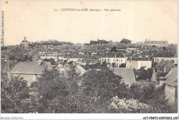 ACTP5-72-0405 - CHATEAU-DU-LOIR - Vue Générale - Chateau Du Loir