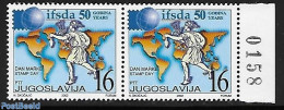 Yugoslavia 2002 With Engraver Sign., Mint NH, Stamp Day - Nuevos