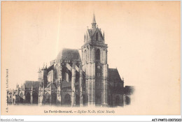 ACTP4-72-0301 - LA FERTE-BERNARD - église Notre Dame Côté Nord - La Ferte Bernard