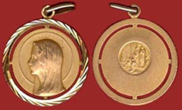 ** MEDAILLE  MARIE  AJOUREE ** - Religion & Esotérisme