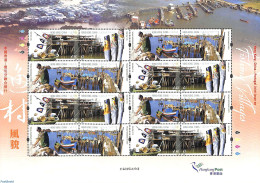 Hong Kong 2005 Joint Issue Portugal M/s, Mint NH, Nature - Transport - Fishing - Ships And Boats - Ungebraucht