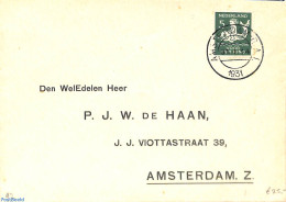 Netherlands 1929 NVPH R83 On Cover, Postal History - Briefe U. Dokumente