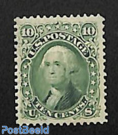 United States Of America 1861 10c George Washington, Unused Hinged, Unused (hinged) - Ongebruikt