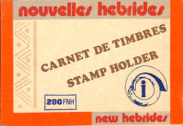 New Hebrides 1977 Definitives Booklet, Mint NH, Various - Stamp Booklets - Maps - Nuovi