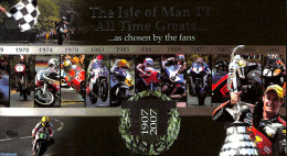 Isle Of Man 2007 100 Years TT Motorsports, Presentation Pack, Mint NH, Transport - Motorcycles - Moto