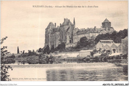 ADCP11-72-1046 - SOLESMES - Abbaye Des Bénédictins Vue De La Chute D'eau  - Solesmes