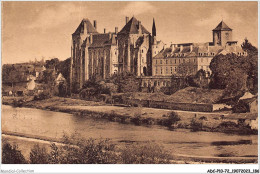 ADCP10-72-0997 - Abbaye St-Pierre De SOLESMES - Vue Du Coteau - Solesmes