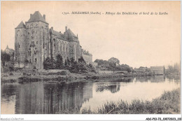 ADCP10-72-0959 - SOLESMES - Abbaye Des Bénédictins Et Bord De La Sarthe  - Solesmes