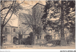 ADCP10-72-0933 - SOLESMES - Cour Intérieur Du Monastère  - Solesmes