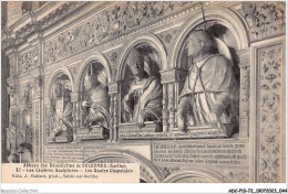 ADCP10-72-0926 - Abbaye Des Bénédictins De SOLESMES - Les Célèbres Sculptures - Les Quatre Chapelains - Solesmes