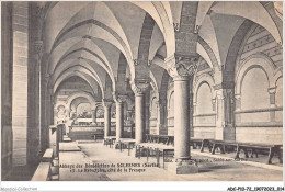 ADCP10-72-0911 - Abbaye Des Bénédictins De SOLESMES - Le Réfectoire - Côté De La Fresque  - Solesmes