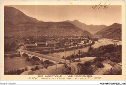 ACXP8-73-0745 - ALBERTVILLE - Vue Panoramique - Le Pont D'albertin - Confluent De L'arly Et L'isère - Albertville