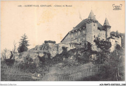 ACXP8-73-0658 - ALBERTVILLE - CONFLANS - Château De Manuel - Albertville