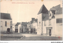 ADCP6-72-0551 - ROUEZ-EN-CHAMPAGNE - Rue Et Place - Mamers