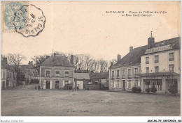 ADCP6-72-0552 - ST-CALAIS - Place De L'hôtel-de-ville Et Rue Sadi Carnot - Saint Calais