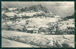 Belluno Cortina D'Ampezzo Monte Cristallo Brunner 1 039 Cartolina MX3071 - Belluno