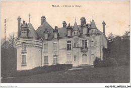 ADCP5-72-0429 - MAYET - Château De Mangé - Mayet