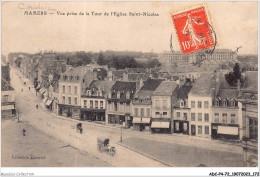 ADCP4-72-0396 - MAMERS - Vue Prise De La Tour De L'église Saint-nicolas  - Mamers