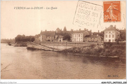 ADWP11-71-1111 - VERDUN-SUR-LE-DOUBS - Les Quais  - Chalon Sur Saone