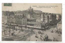 Paris 18 ème Arr (75) : Panorama De La Rue De Clignancourt Et De La Butte De Montmartre En 1919 (animé) PF - Arrondissement: 18