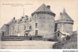 ADCP8-72-0792 - SILLE-LE-GUILLAUME - Vieux Château - Hôtel De Ville - Collège  - Sille Le Guillaume