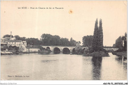ADCP8-72-0779 - LA SUZE - Pont Du Chemin De Fer Et Tannerie  - La Suze Sur Sarthe